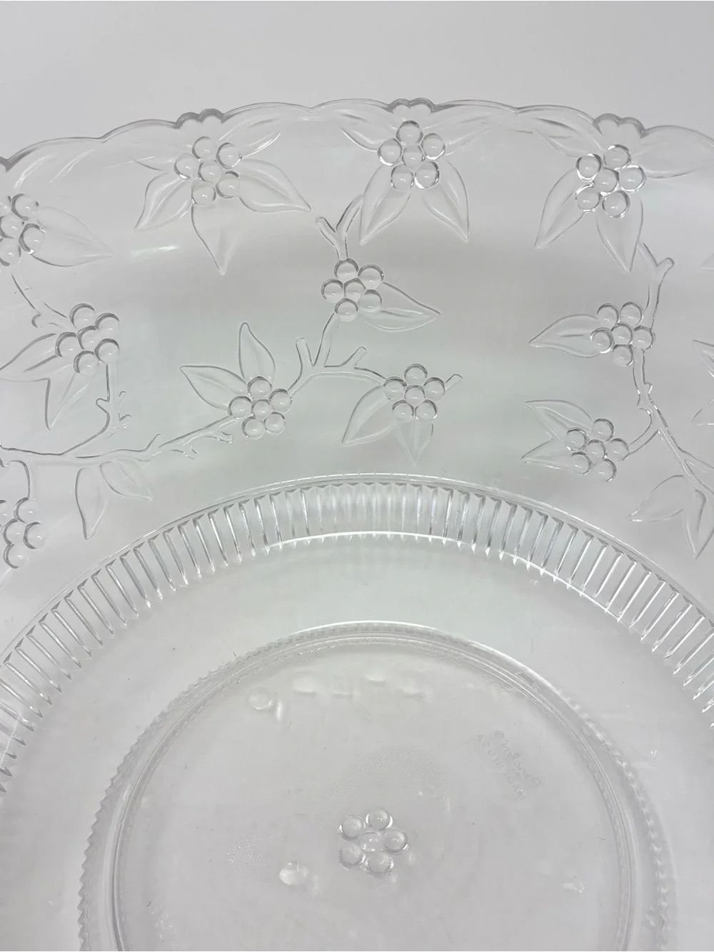 Regaline Clear Plastic 2pc Extra Large Mixing Bowl Serving Bowl 14” & Ladle USA